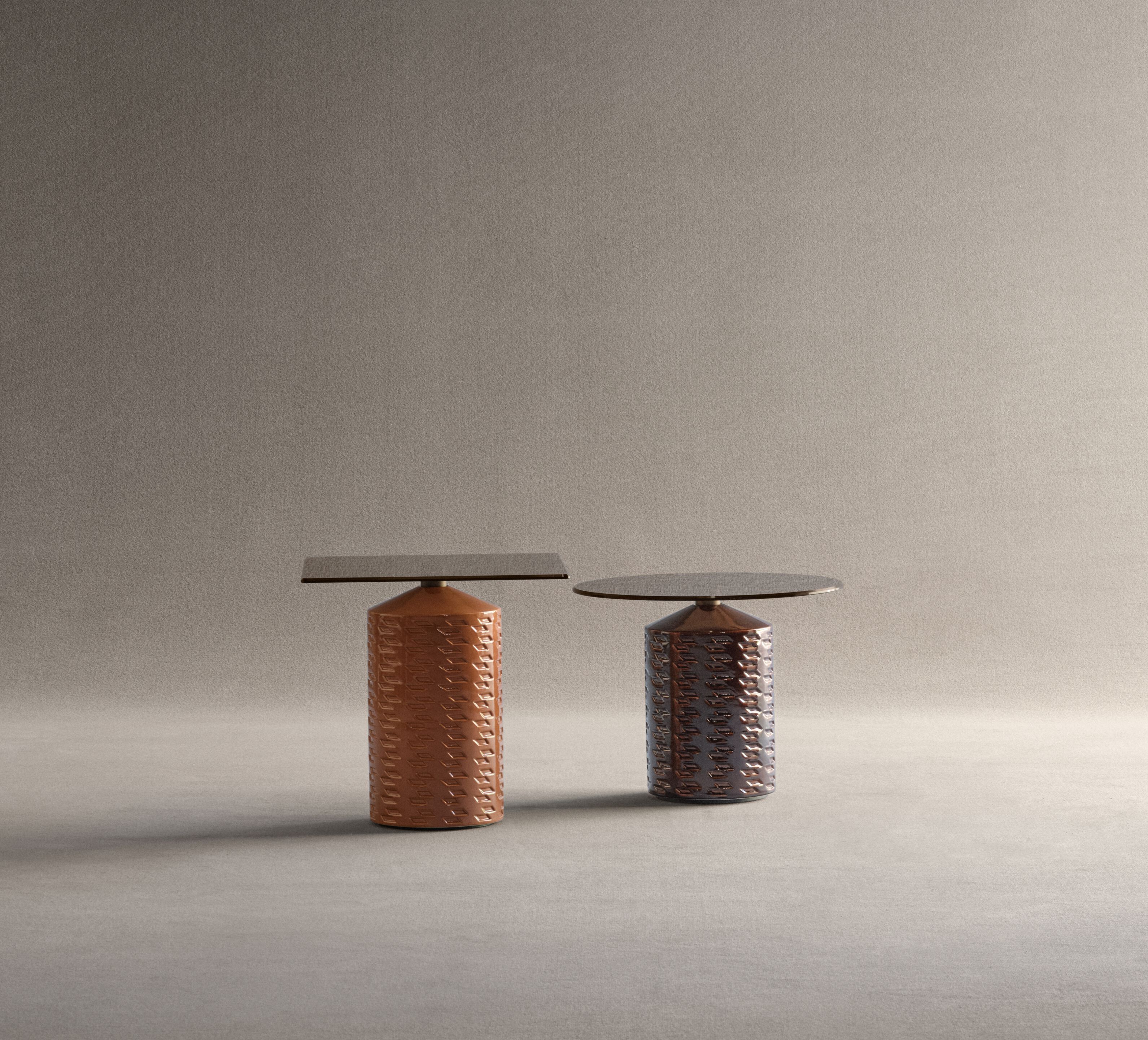 Круглый журнальный столик Potocco Hishi ARCH-00130166 - Вид №3