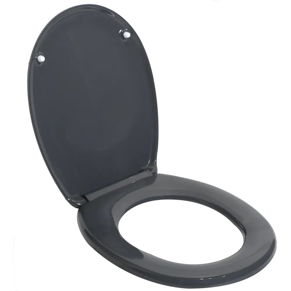 Сиденье для унитаза Sensea Sparta с микролифтом цвет тёмно-серый STLM-2119283 - Вид №2