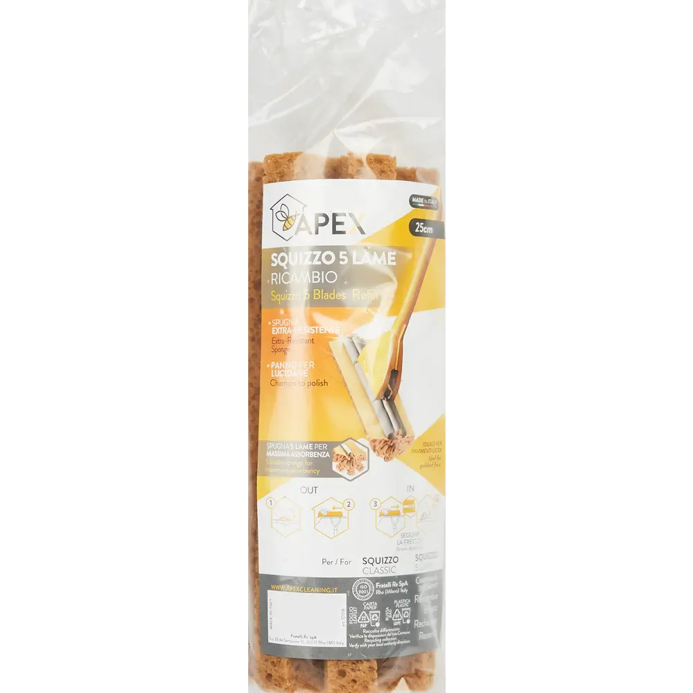 Запасной блок для швабры Apex 25 см 5 лучей STLM-2093525 - Вид №4