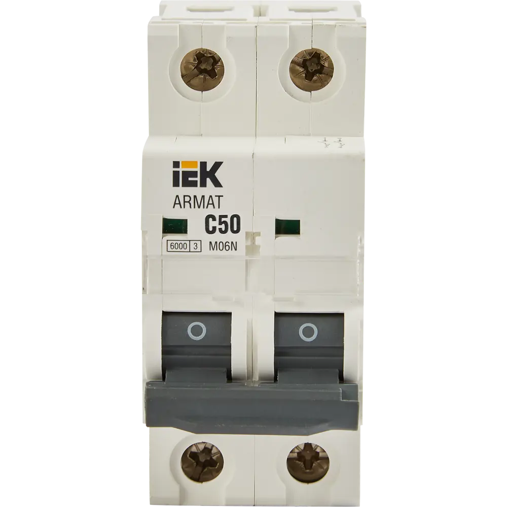 Дифференциальный автомат IEK Armat M06N 50А - защита от токов утечки и перегрузок 87762150 STLM-1104415 - Вид №1