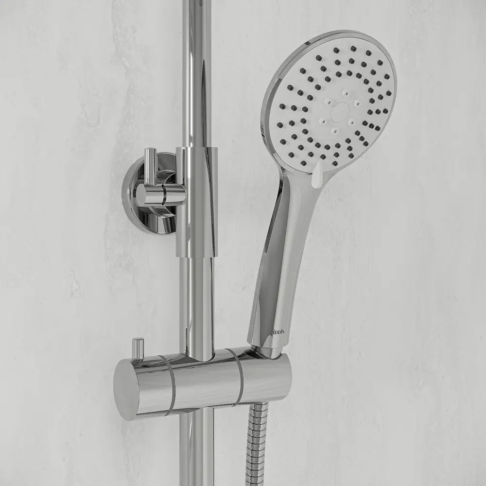 Душевая система Iddis Token со смесителем 3 режима цвет хром STLM-2166856 - Вид №6