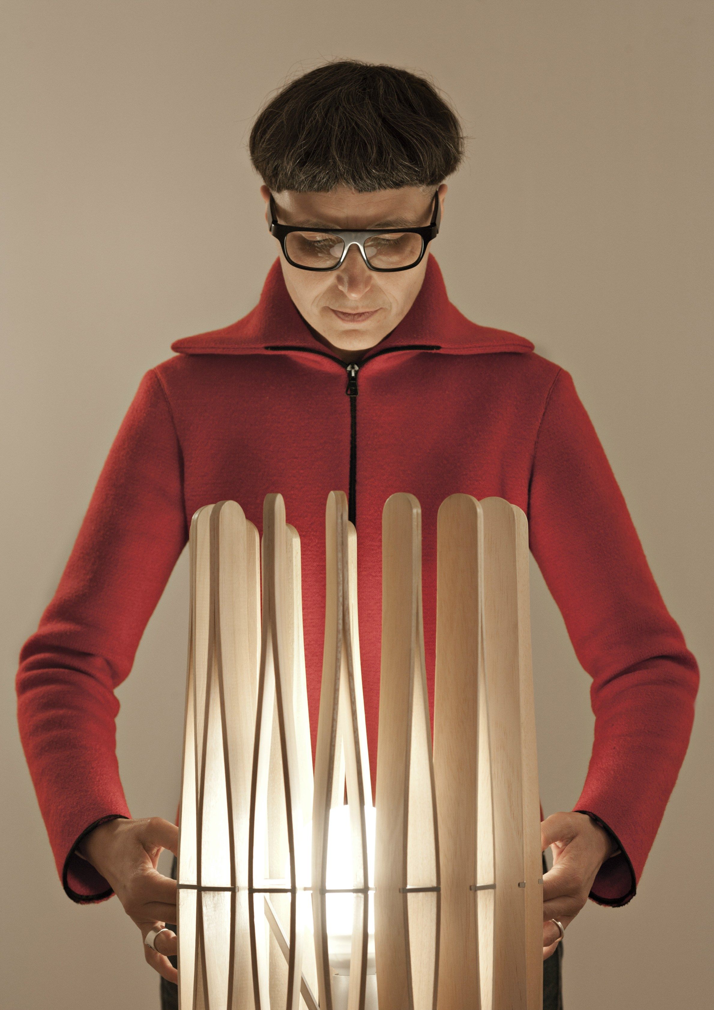 Деревянная настольная лампа Fabbian STICK ARCH-00101590 - Вид №1