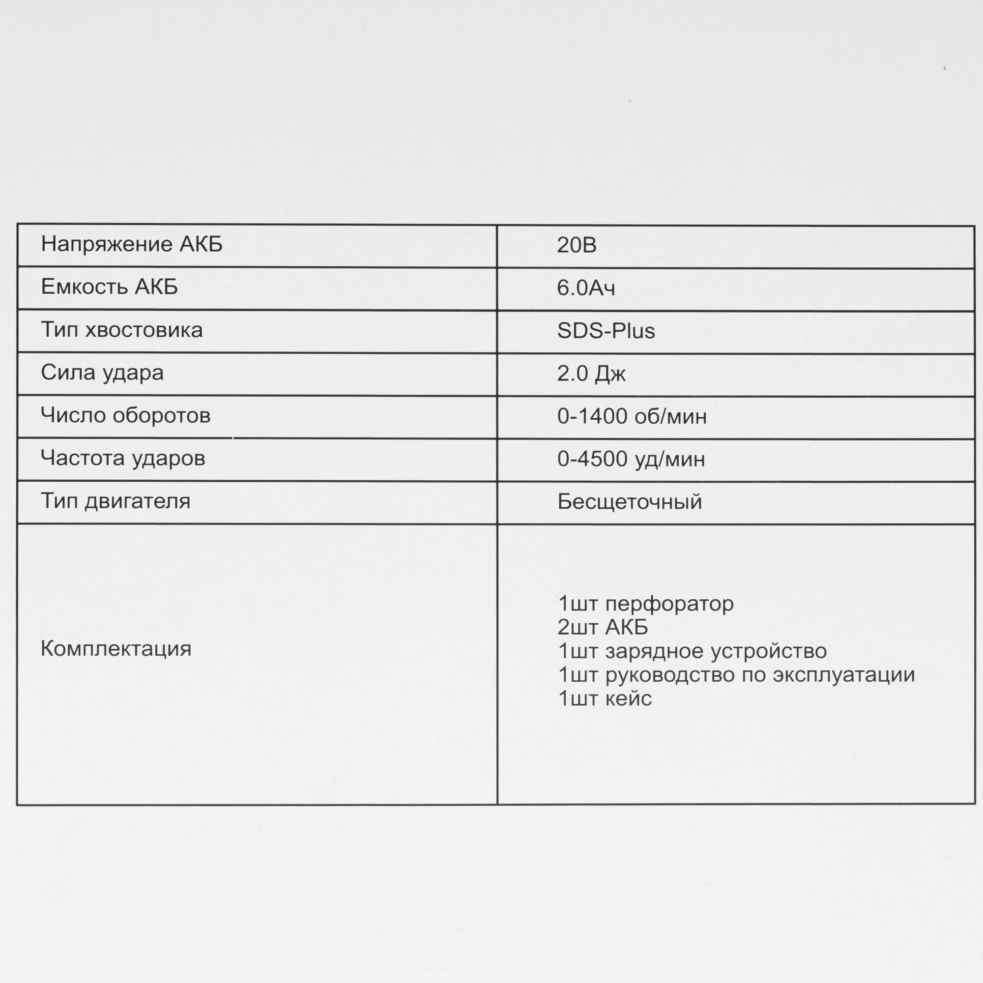Перфоратор Zitrek Destroyer Pro 5452265 STDN-0042866 - Вид №8