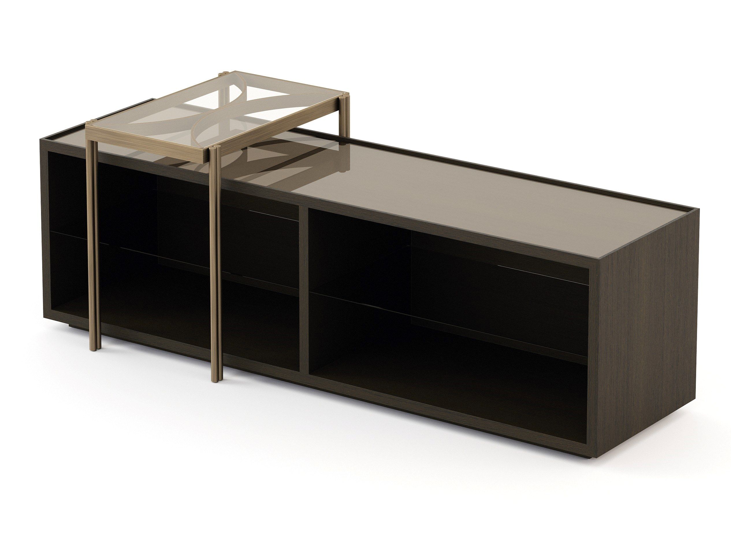 Прямоугольная консоль из шпона Stylish Club клуб ARCH-00133320 - Вид №1