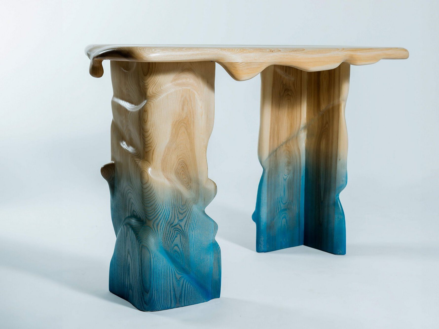 Прямоугольная консоль из ясеня LO Contemporary The Blueprint ARCH-00099916 - Вид №1