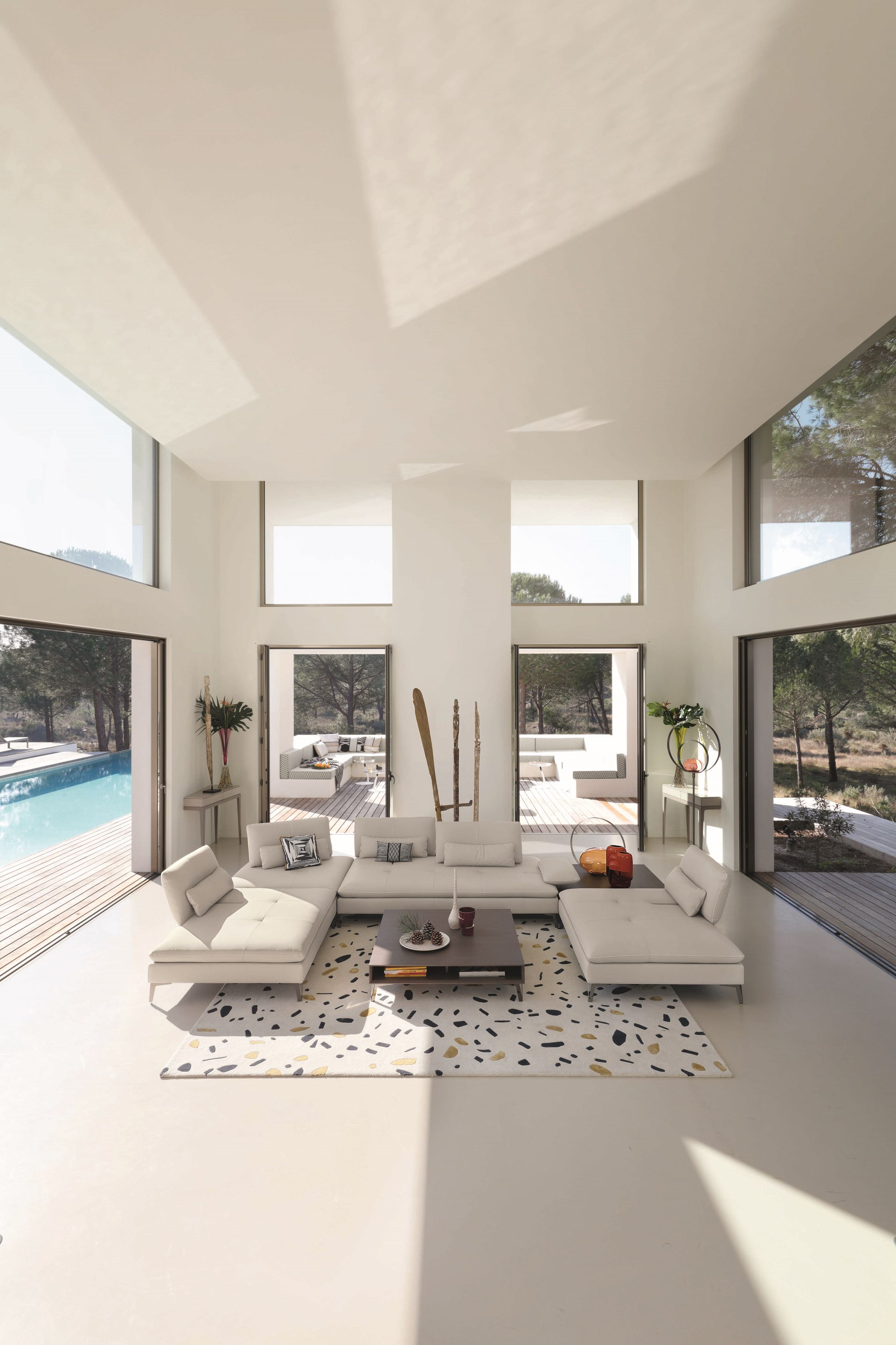 Кожаный диван ROCHE BOBOIS Сценарий ARCH-00090309 - Вид №4