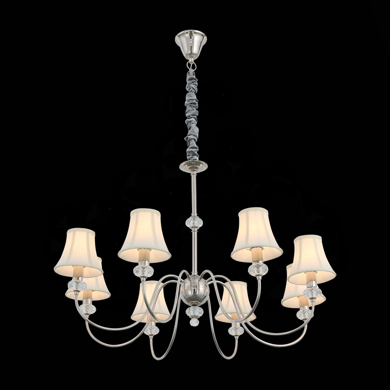 Подвесная люстра ST Luce Medusso SL816.103.08 ST LUCE ДИЗАЙНЕРСКИЕ, MEDUSSO 108694 Бежевый  - Вид №2