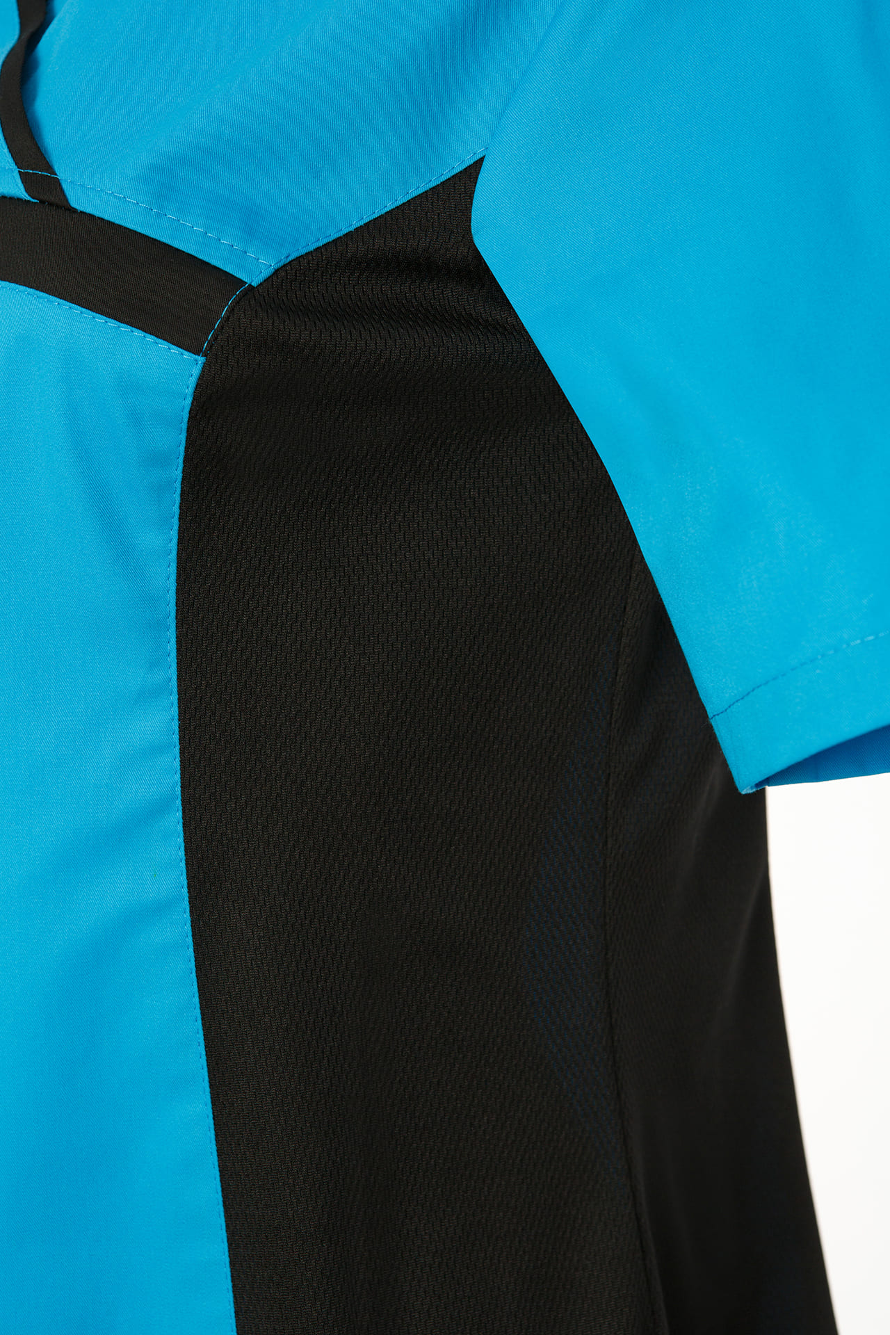 5048416 Блуза ОРИОН женская бирюза-черная  Медицинская одежда  размер 48-50/158-164 Спецодежда  - Вид №2