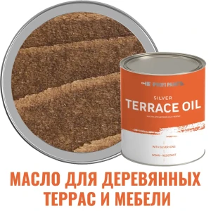 91007485 Масло для террас PROFIPAINTS SILVER TERRACE цвет темный дуб 2.7 л STLM-1543585