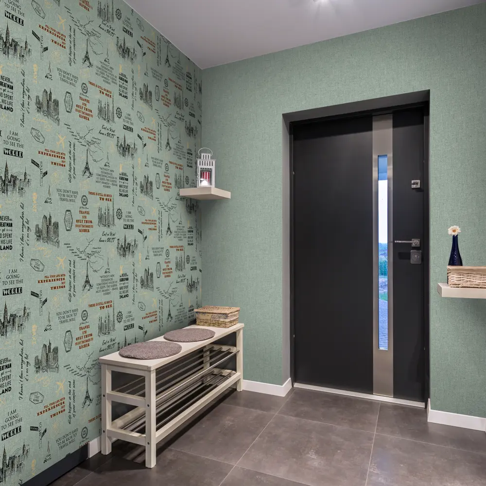 Обои флизелиновые Victoria Stenova Discovery зелёные 1.06 м 984073 STLM-2024790 - Вид №4