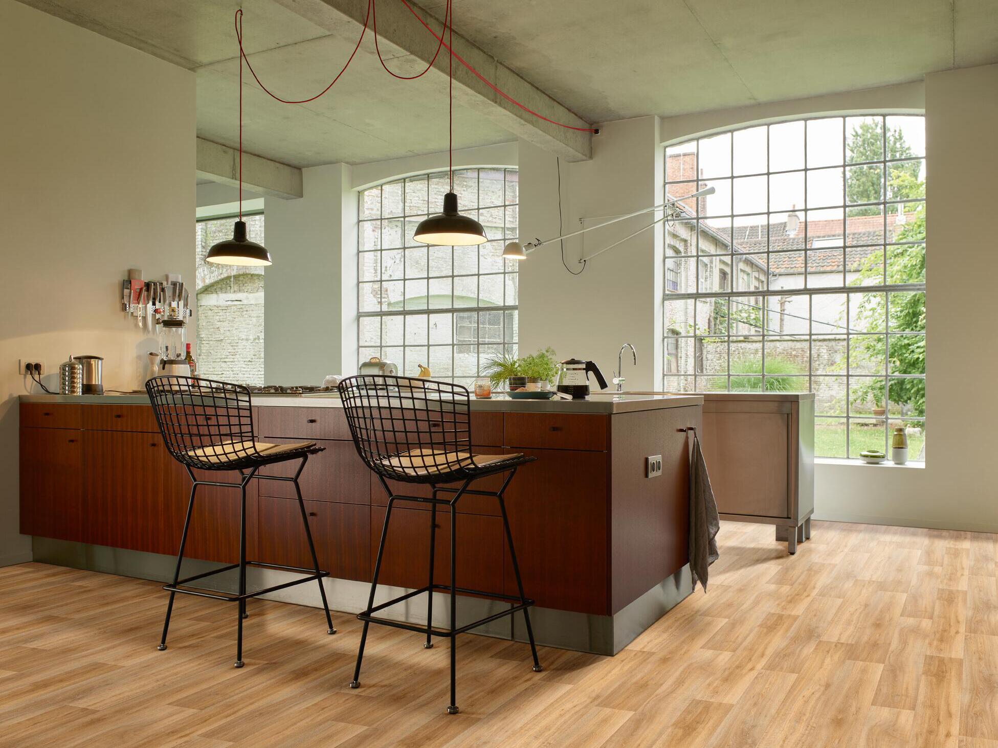 Нескользящий виниловый пол с эффектом дерева BEAUFLOR Novo ARCH-00118250