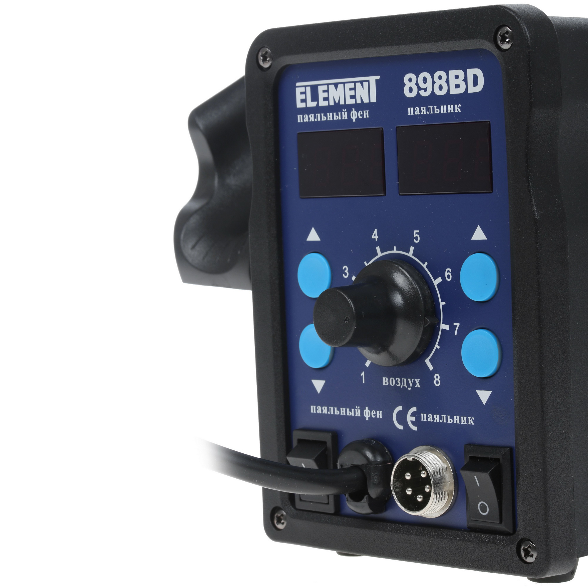 Паяльная станция ELEMENT 898BD 8105949 STDN-0098343 - Вид №4