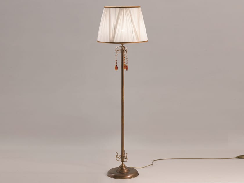 Металлический светодиодный торшер с кристаллами Cremasco Illuminazione световые работы ARCH-00117338