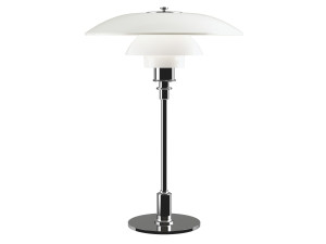 Настольная лампа из опалового стекла