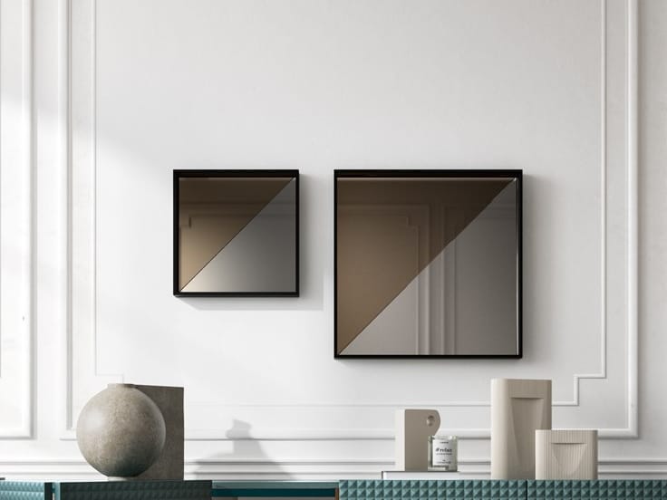 Квадратное настенное зеркало Capo d’Opera DIAGONAL ARCH-00063163