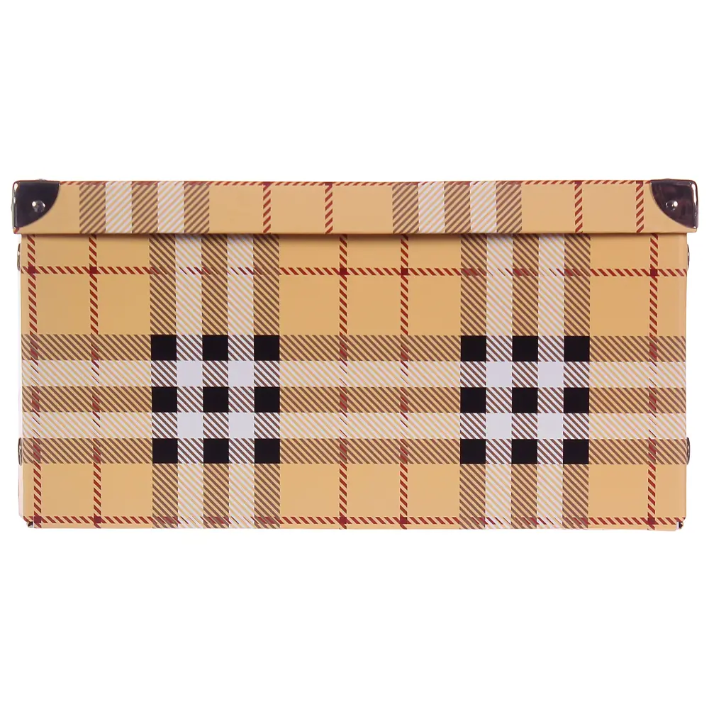 Коробка картонная 35x25x17.5 см клетка STORIDEA STLM-2188187 - Вид №3
