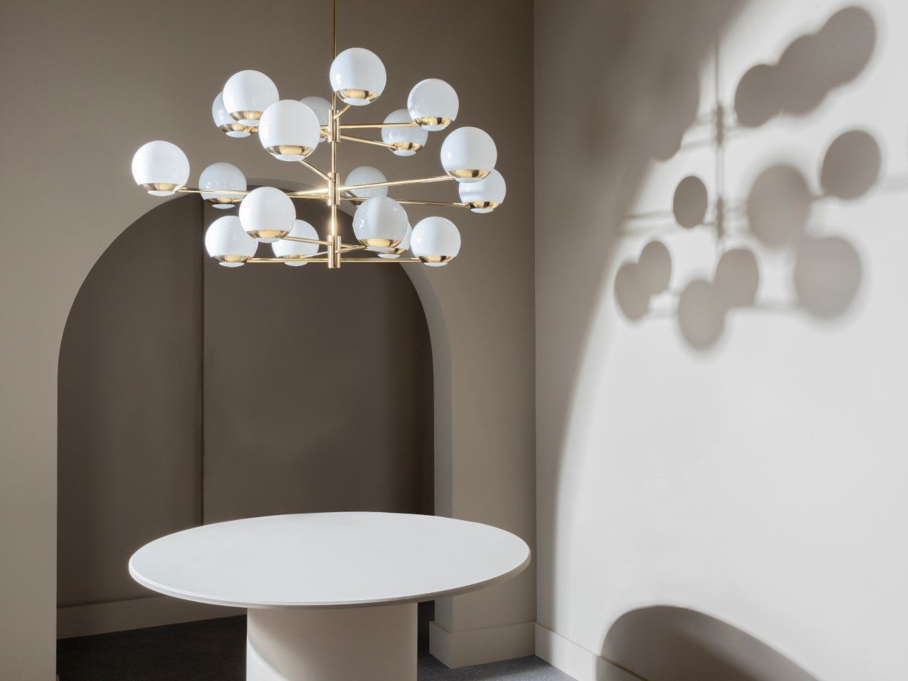 Выдувное стекло светодиодный подвесной светильник Cameron Design House Мяч и обруч ARCH-00043199 - Вид №22