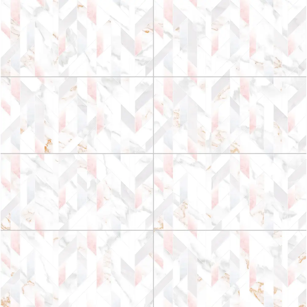 Плитка настенная Mersey Flame A0554V24106 20x40 см 1.6 м² матовая цвет микс Santreyd STLM-2106950 - Вид №2