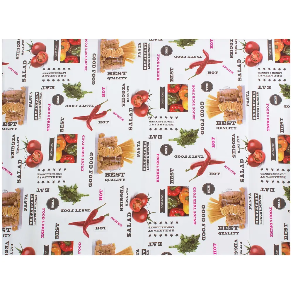 Скатерть «Паста» 110х140 см ПВХ Santreyd STLM-2068929