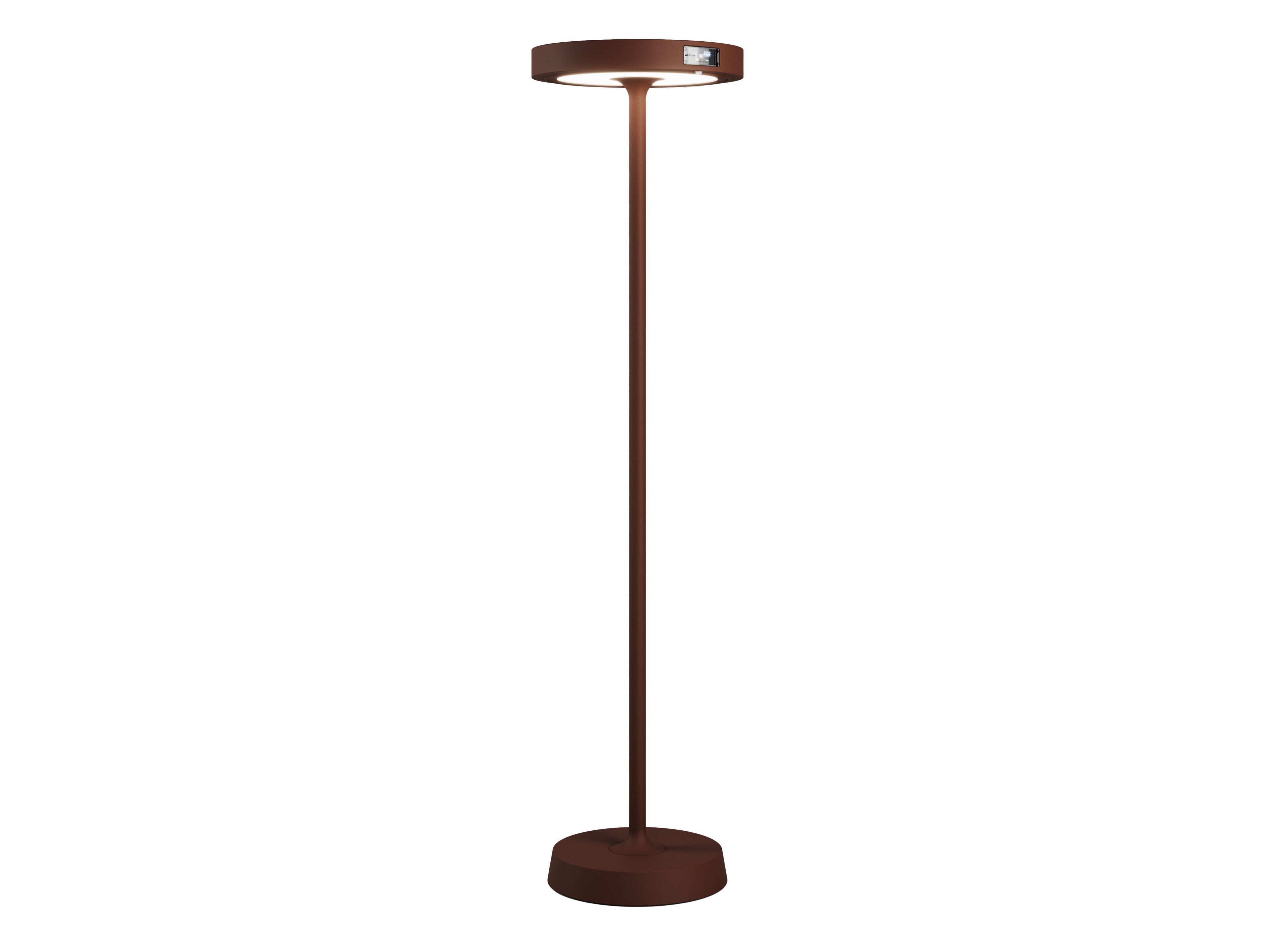 Алюминиевая напольная перезаряжаемая напольная лампа Zafferano BARBELL SOLAR RF ARCH-00092220