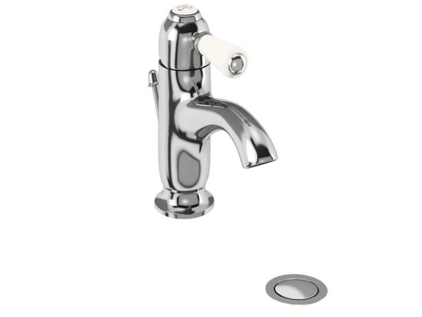Однорычажный смеситель для раковины со сливом Burlington CHELSEA ARCH-00083042 - Вид №6