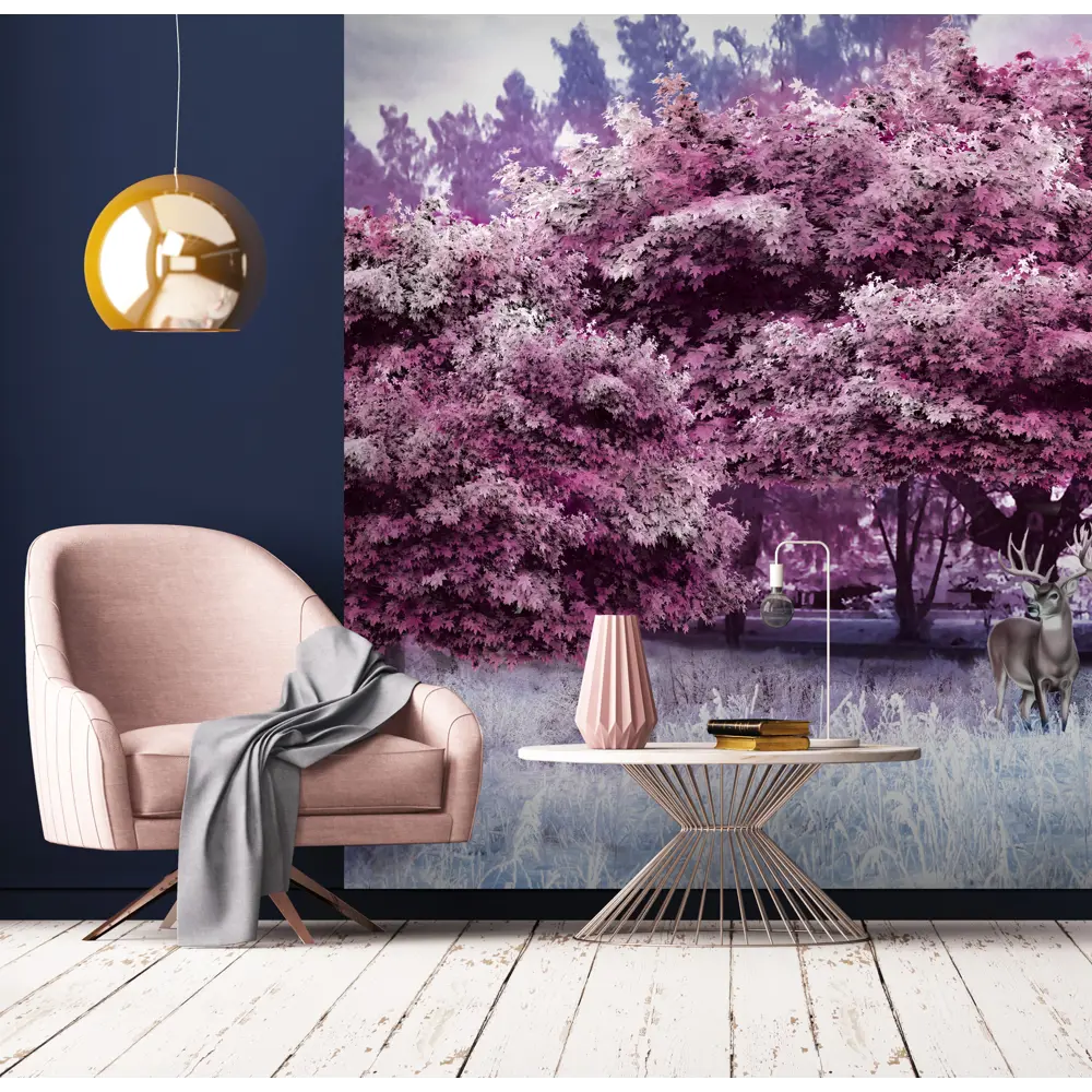 Фотообои Зимняя история флизелиновые, 300x270 см, L13-198 84784591 STLM-2018947 FBRUSH 3D FLIZART - Вид №2