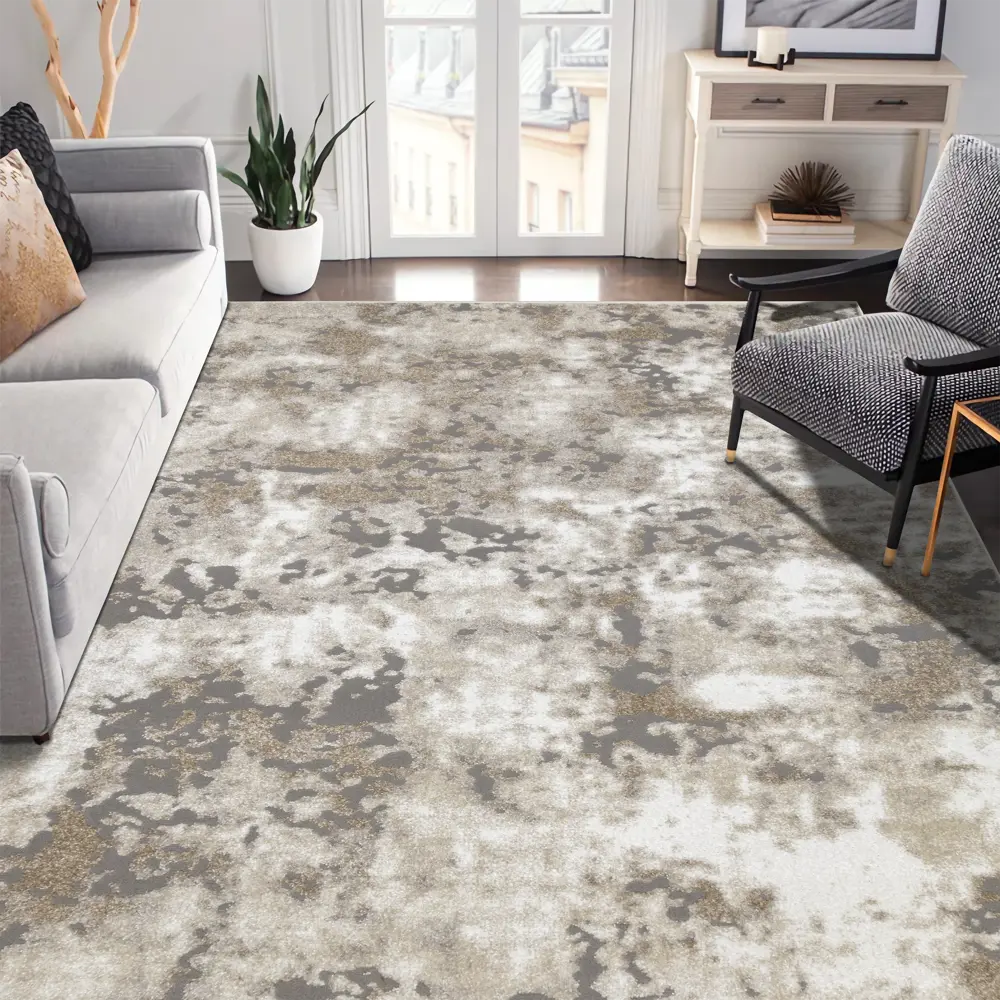 ROYALTAFT Ковер Тач бежевый 200x300 см для современного интерьера 89359426 STLM-1050085