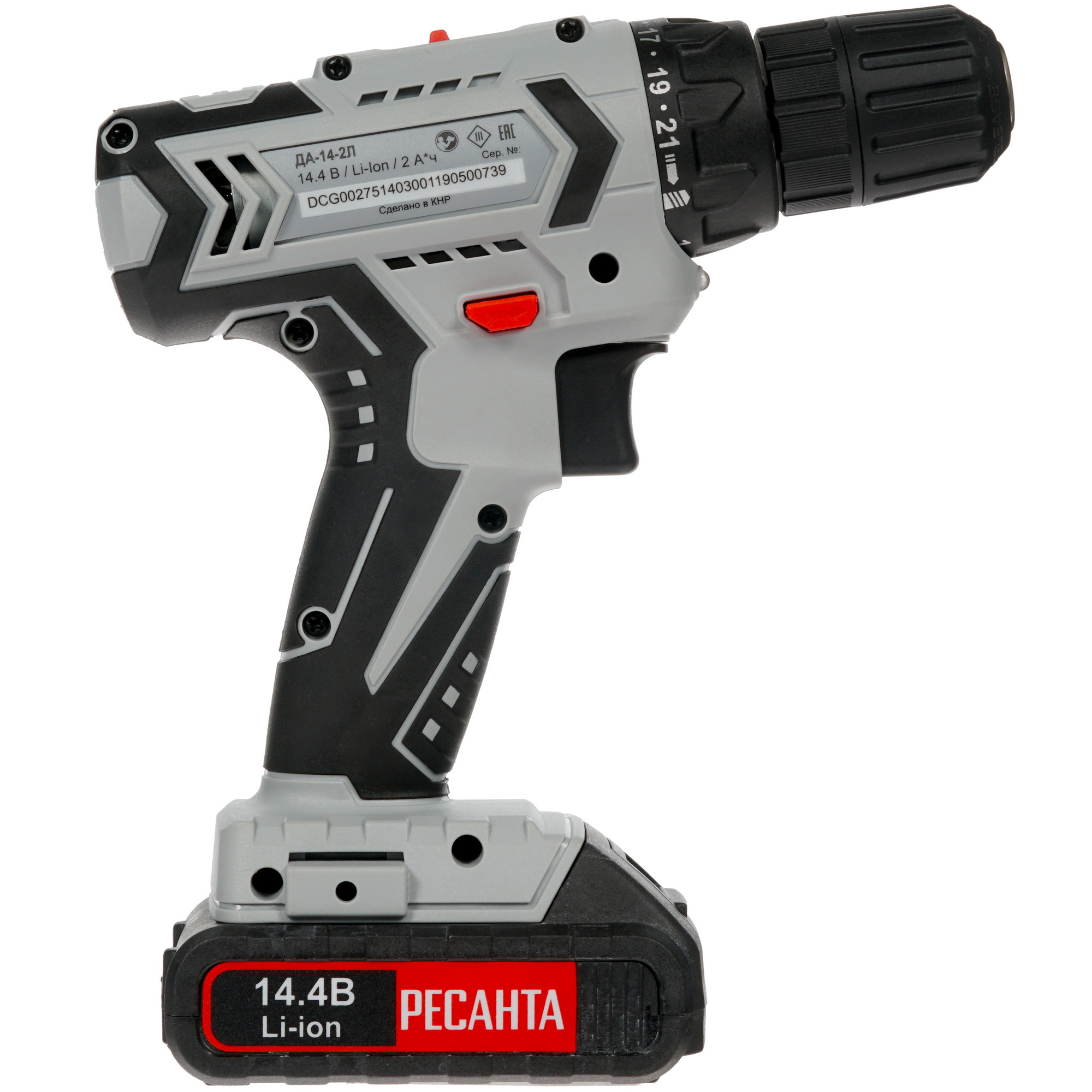 Дрель-шуруповерт Ресанта ДА-14-2Л 8160168 STDN-0123981 - Вид №1