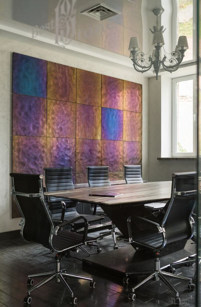 Декоративная стеклянная панель PlusObject CHAMELEON ARCH-00098675 - Вид №1