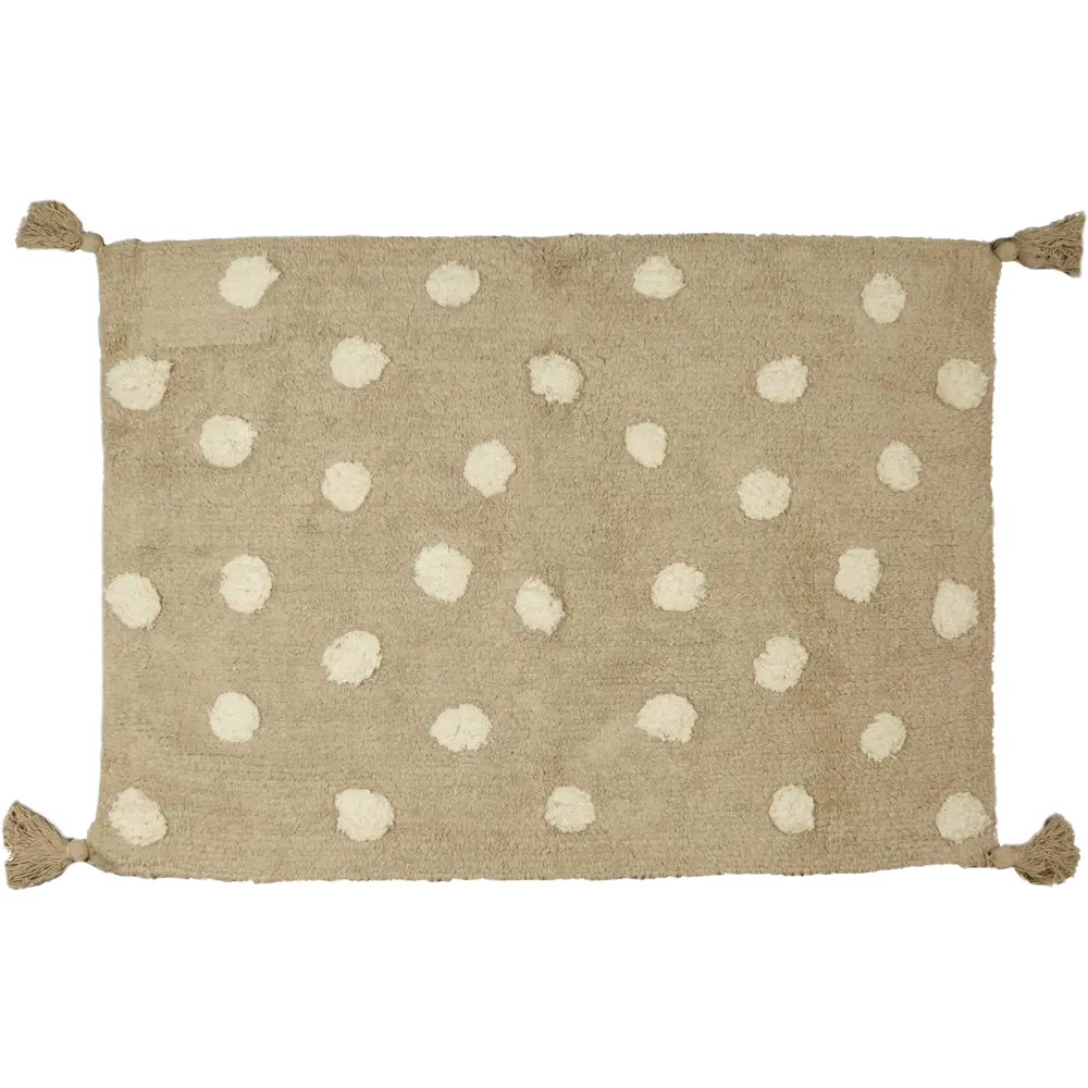 Коврик Inspire декоративный хлопок MUACO 60x90 см цвет бежевый STLM-2153852