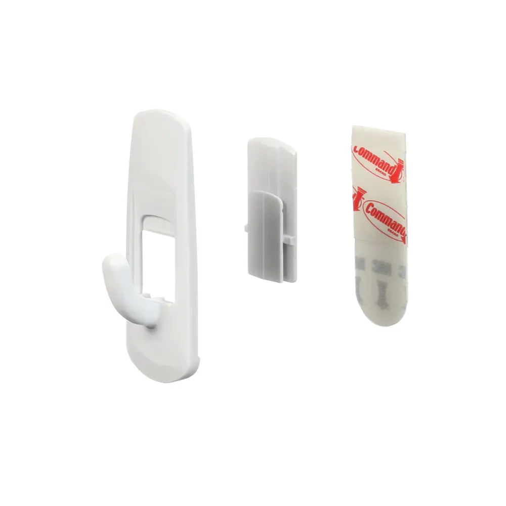 Крючок Command малый, цвет белый, 2 шт Santreyd STLM-2118537 - Вид №4