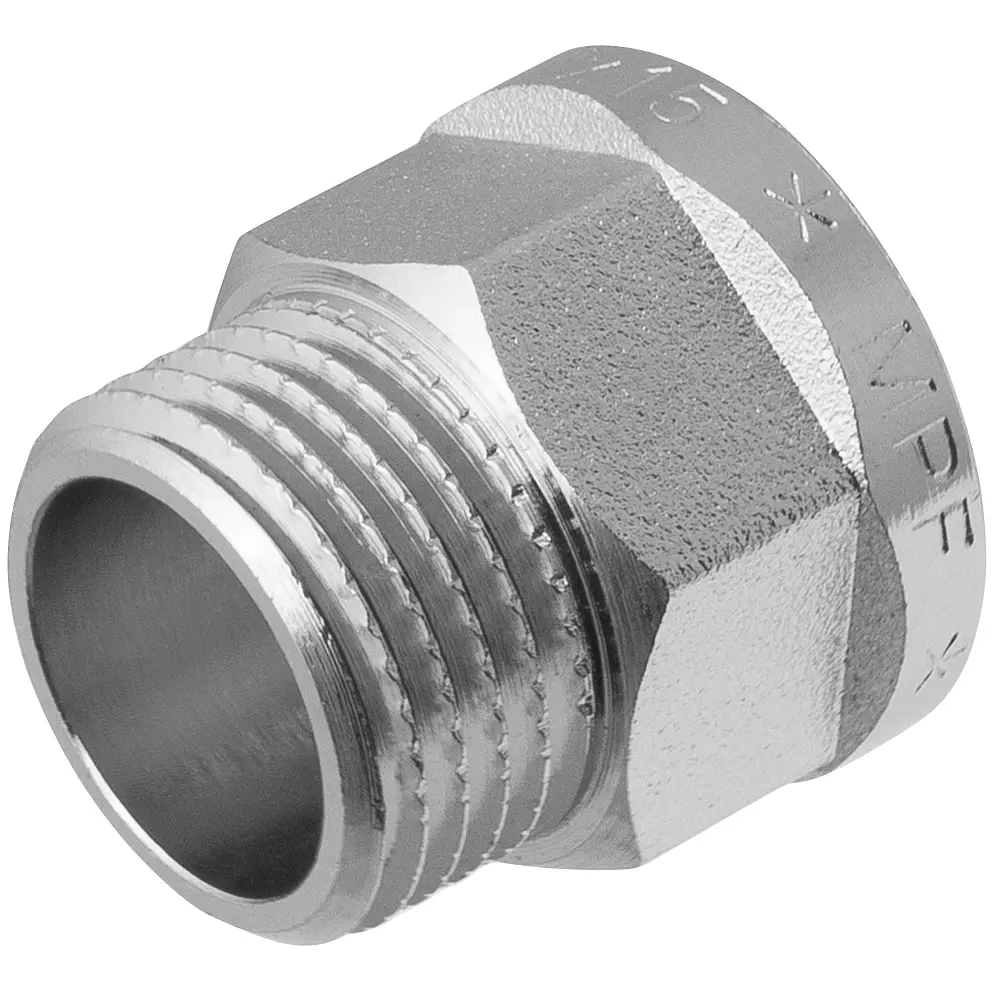 Удлинитель шестигранный MPF 1/2" ВР-НР 15 мм латунь ИС.072801 STLM-2040612