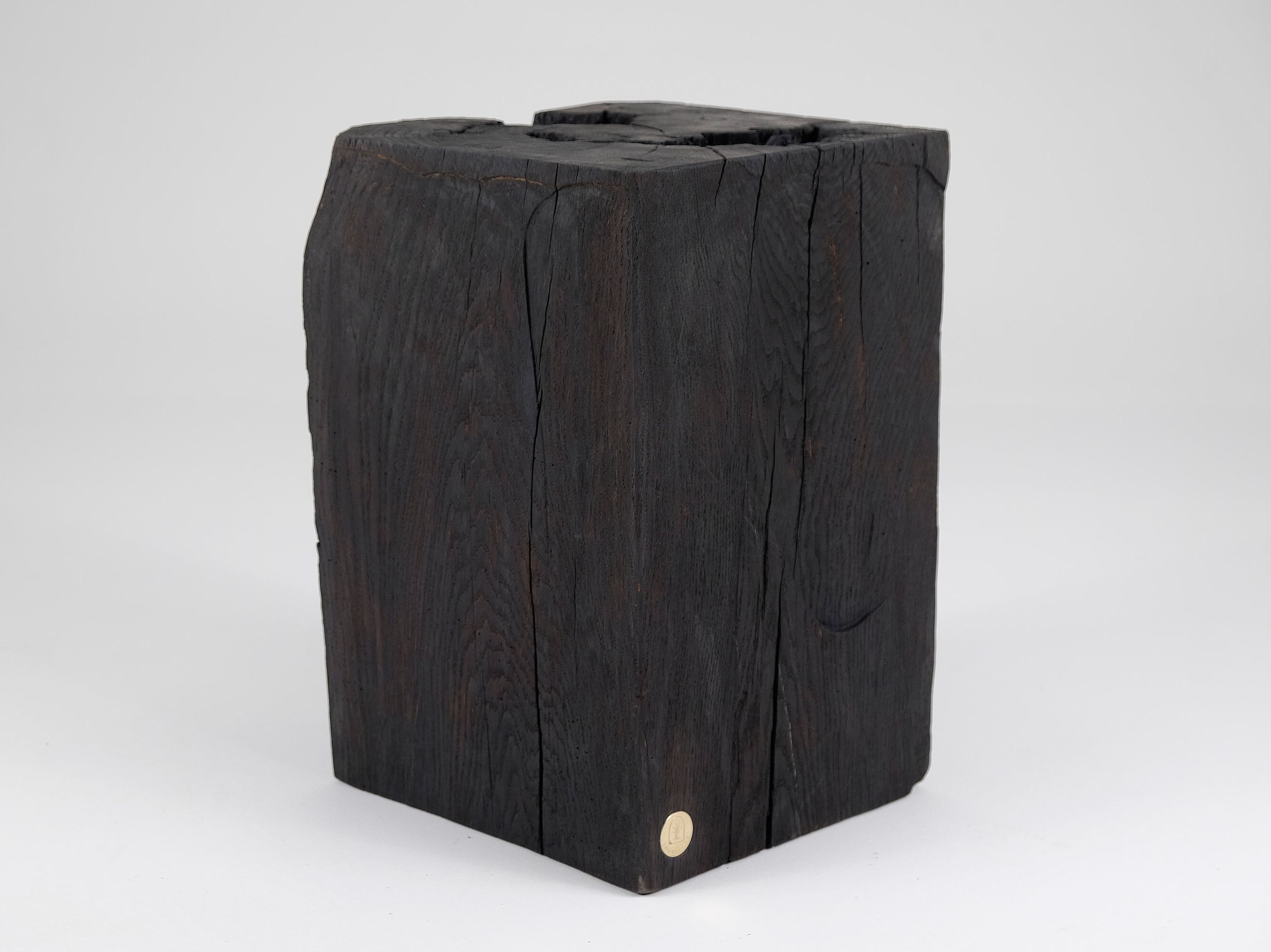 Квадратный журнальный столик из дуба Logniture Jownik ARCH-00147962 - Вид №6