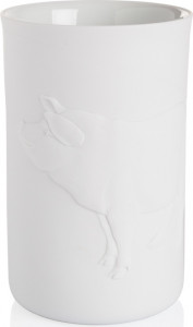 10616341 Furstenberg Чашка-бокал для горячих напитков Furstenberg "Свинка" 200мл (белая) Фарфор