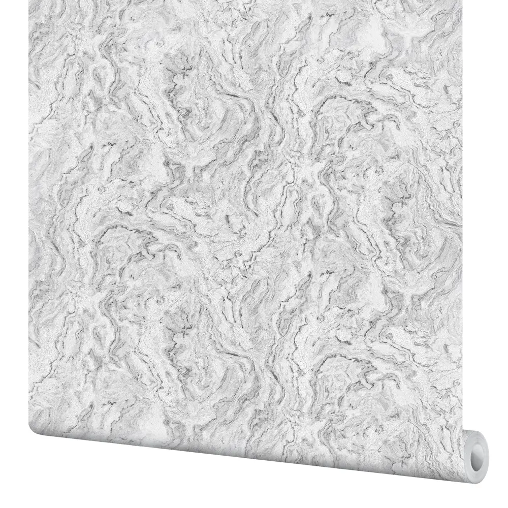 Флизелиновые обои A.S. Creation Сапфир серые с текстурным тиснением 89348926 STLM-1373464