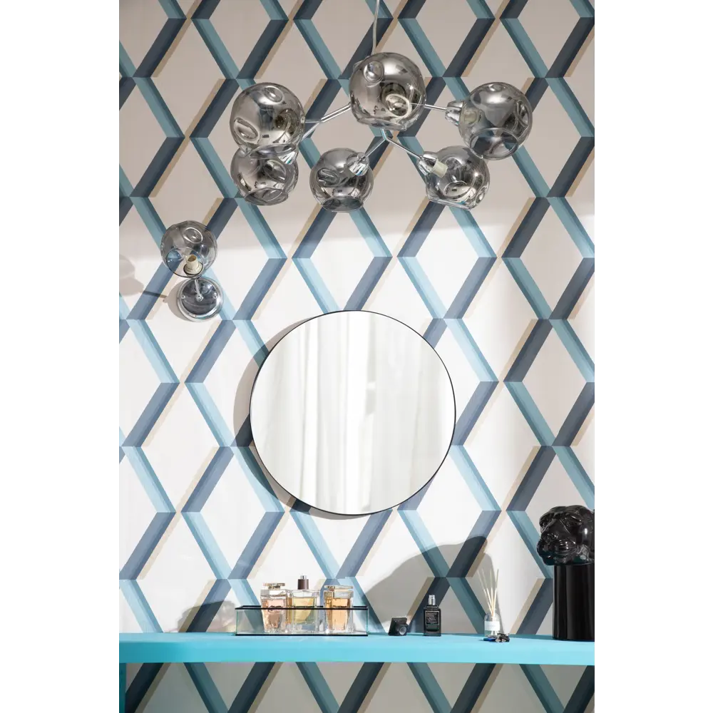 Люстра подвесная Nemo L1238-6, 6 ламп, 18 м², цвет серый/серебристый LAMPLANDIA STLM-2173108 - Вид №13