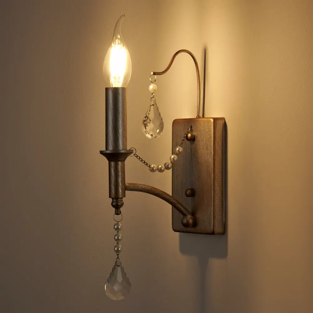 Настенный светильник Freya Bagetta цвет хром STLM-2109466