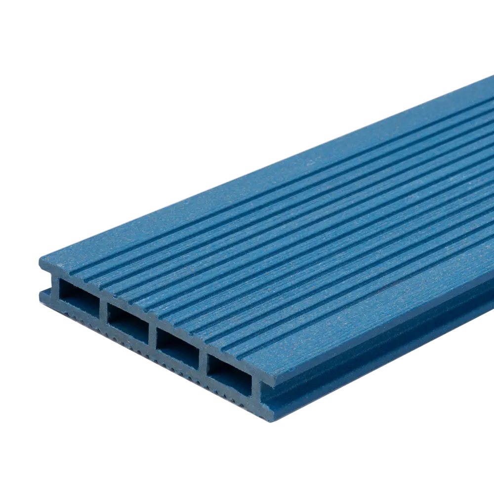 Террасная доска ДПК MultiDeck цвет Лазурь 3000x140x22 мм. Вельвет 0.42 м² МУЛЬТИДЕК STLM-2001310 - Вид №1