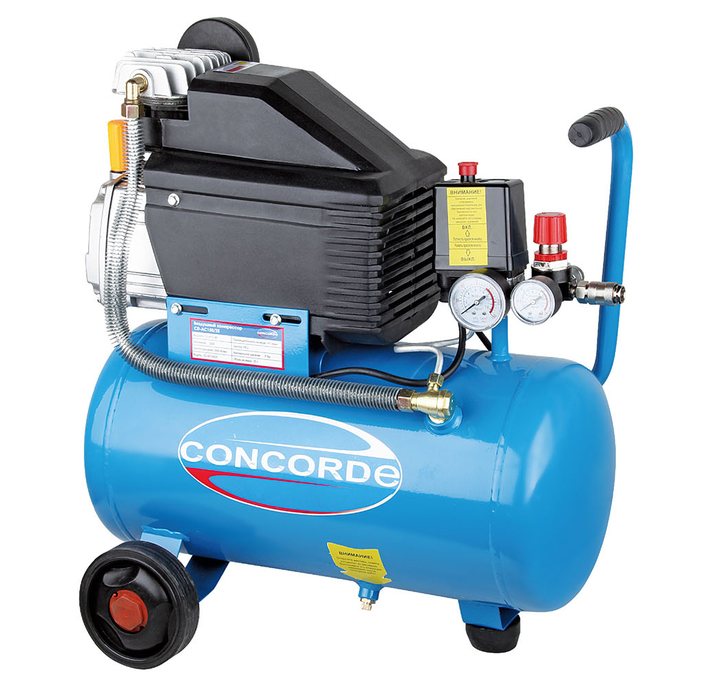 Компрессор поршневой масляный Concorde CD-AC150/25 9175548 STDN-0001419