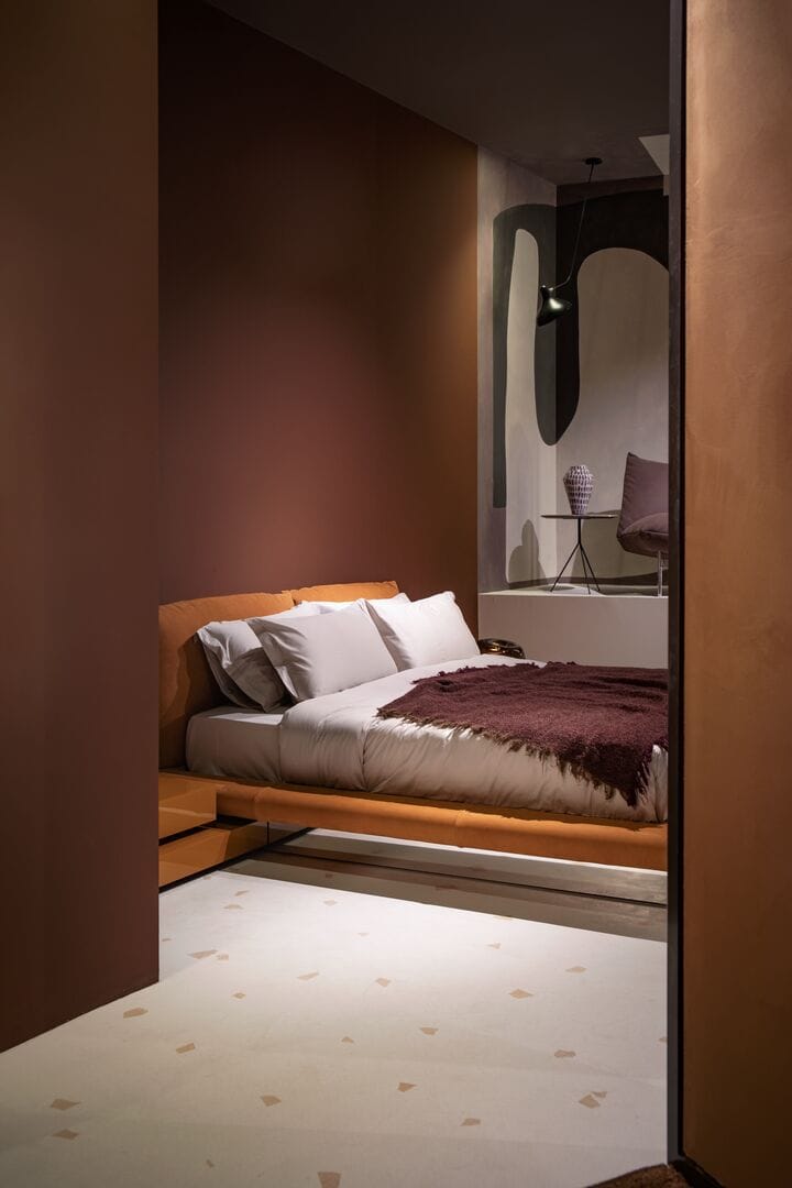 Двуспальная мягкая кровать Baxter Aura ARCH-00075198 - Вид №4