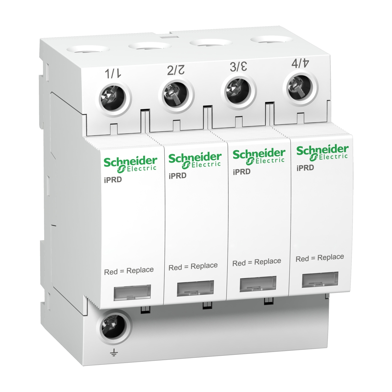 A9L40421 УЗИП IPRD 40R 40 KA 460В 4П С ПЕРЕДАЧЕЙ СИГНАЛА И КАРТРИДЖАМИ Schneider Electric 