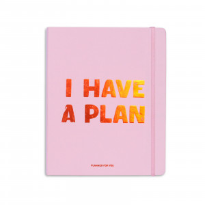 548732 Планер "I have a plan" Pink, 256 страниц Orner