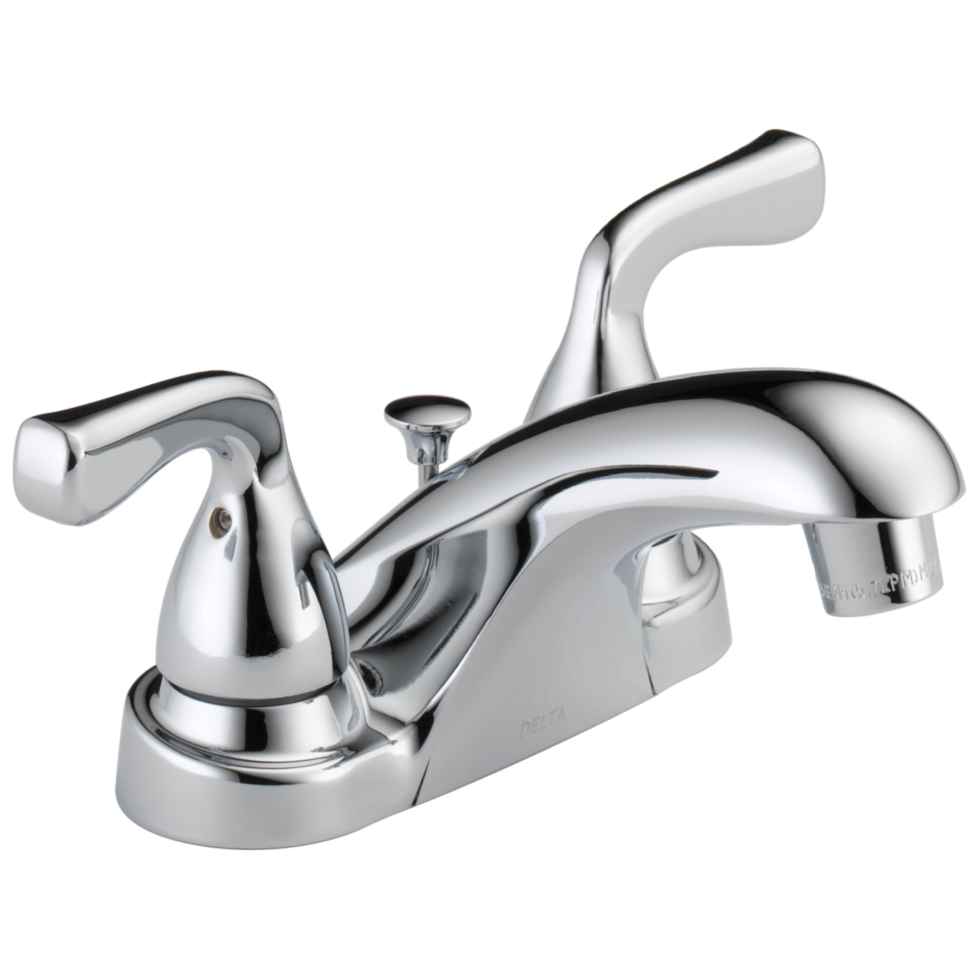 B2511LF-PPU-ECO Смеситель для ванной комнаты с двумя ручками Delta Faucet Foundations Хром 