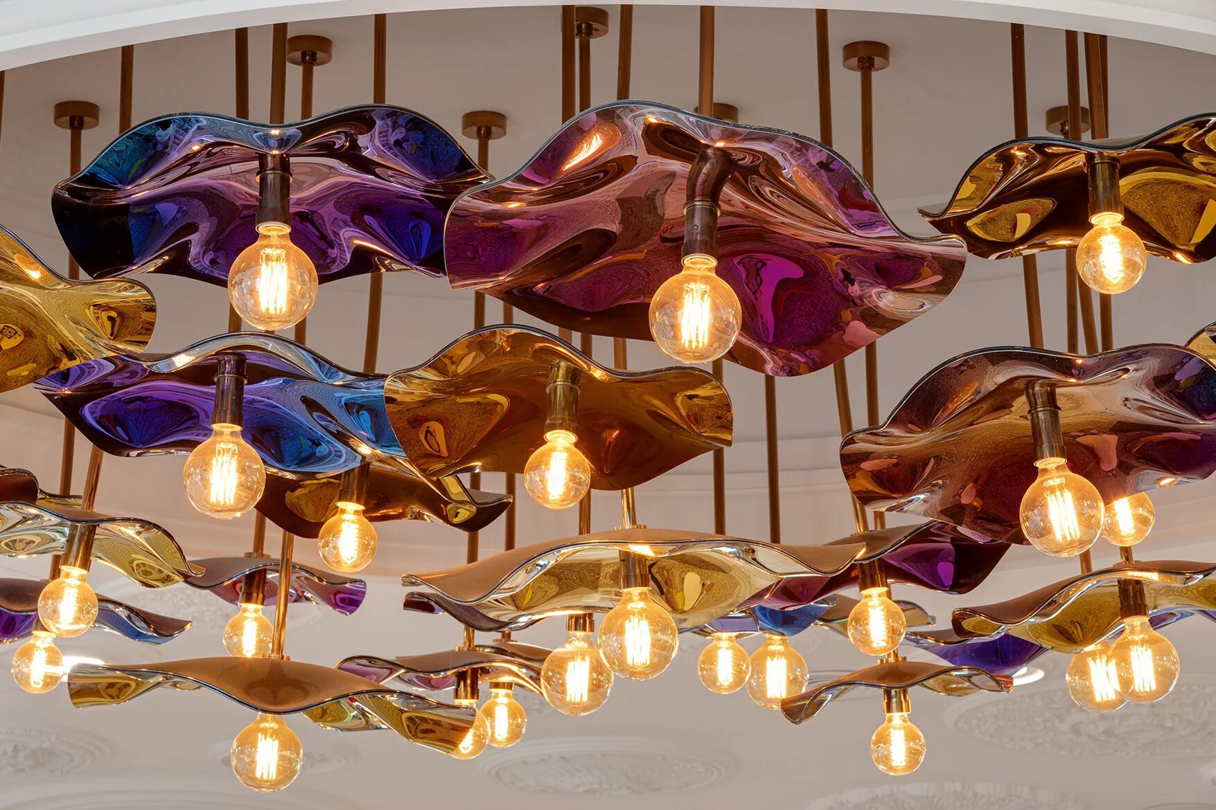 Стеклянный подвесной светильник PlusObject FLOWER ARCH-00087301 - Вид №2