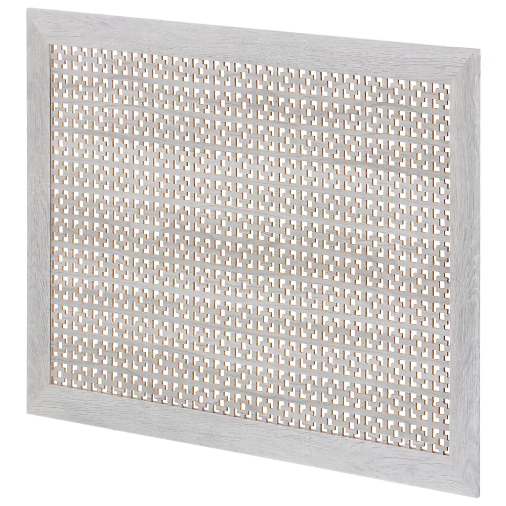 ЛАЙТ Экран для радиатора «Дамаско» 90×60 см в цвете дуб серый 18732541 STLM-1014842 - Вид №1