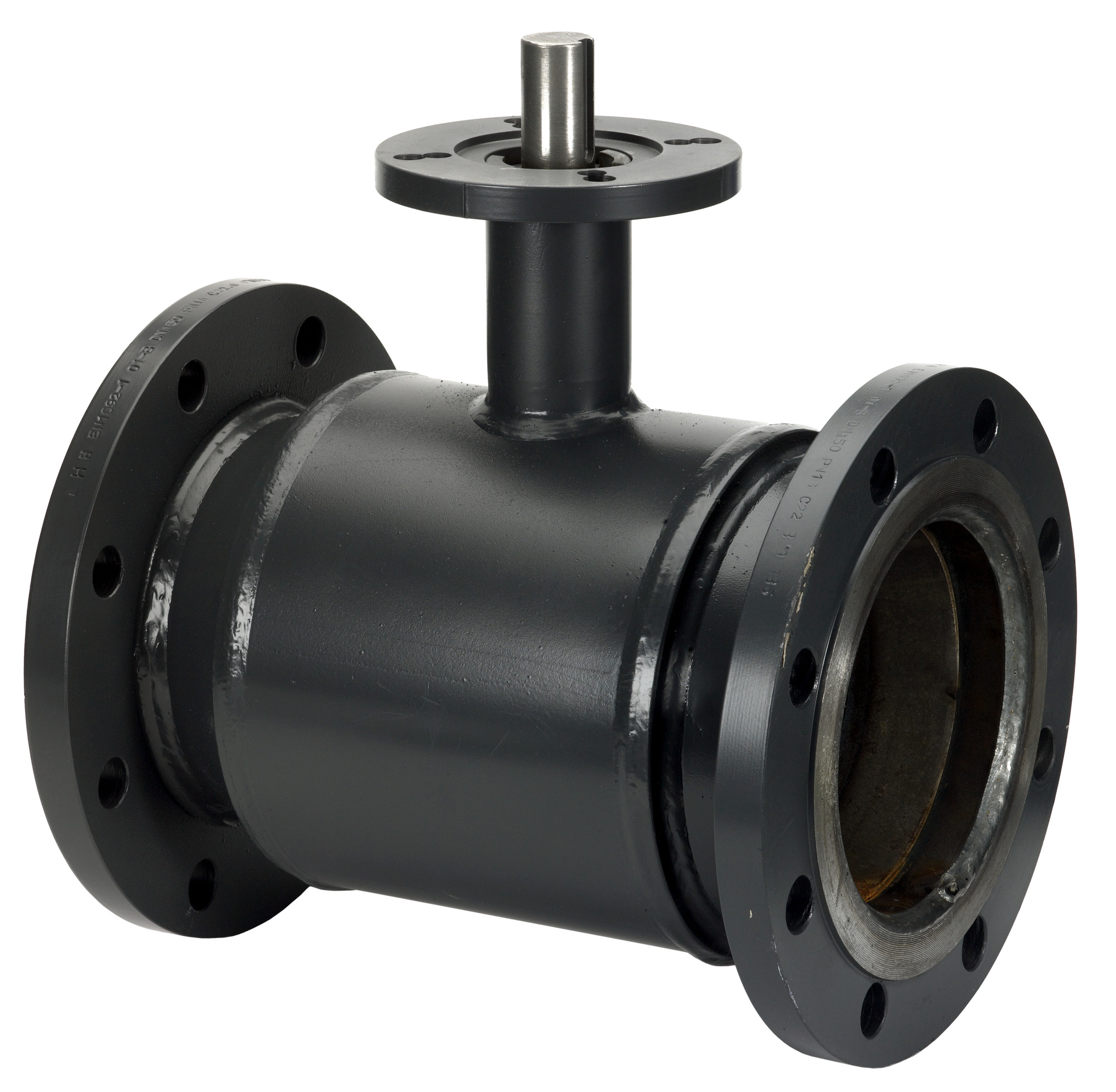 Danfoss JiP цельносварные из углеродистой стали с полным проходом (PN 16/25/40) JIP FF Кран шар полнопр Ду150 Ру25 ред 065N1351  - Вид №25