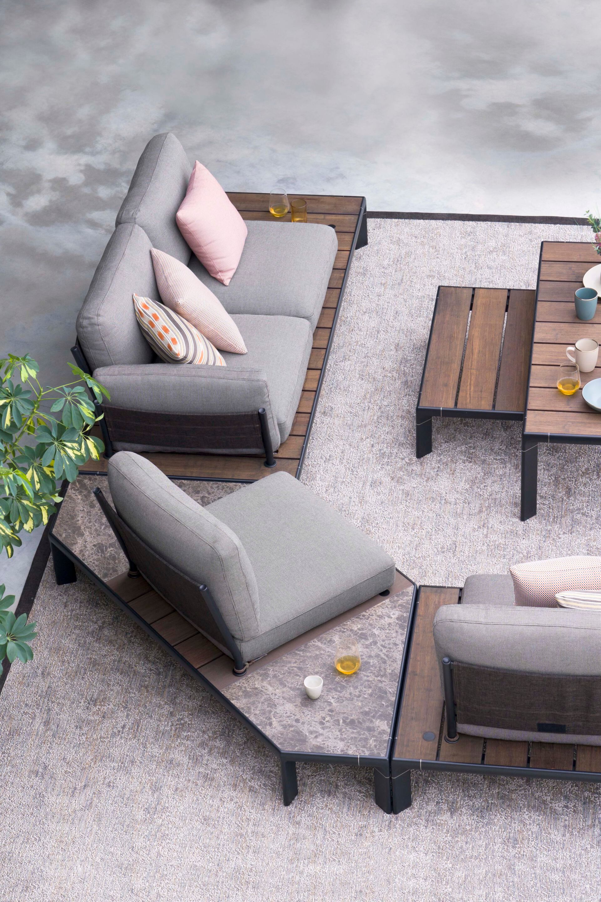 Тканевое садовое кресло с подлокотниками emu Tami ARCH-00079261 - Вид №2