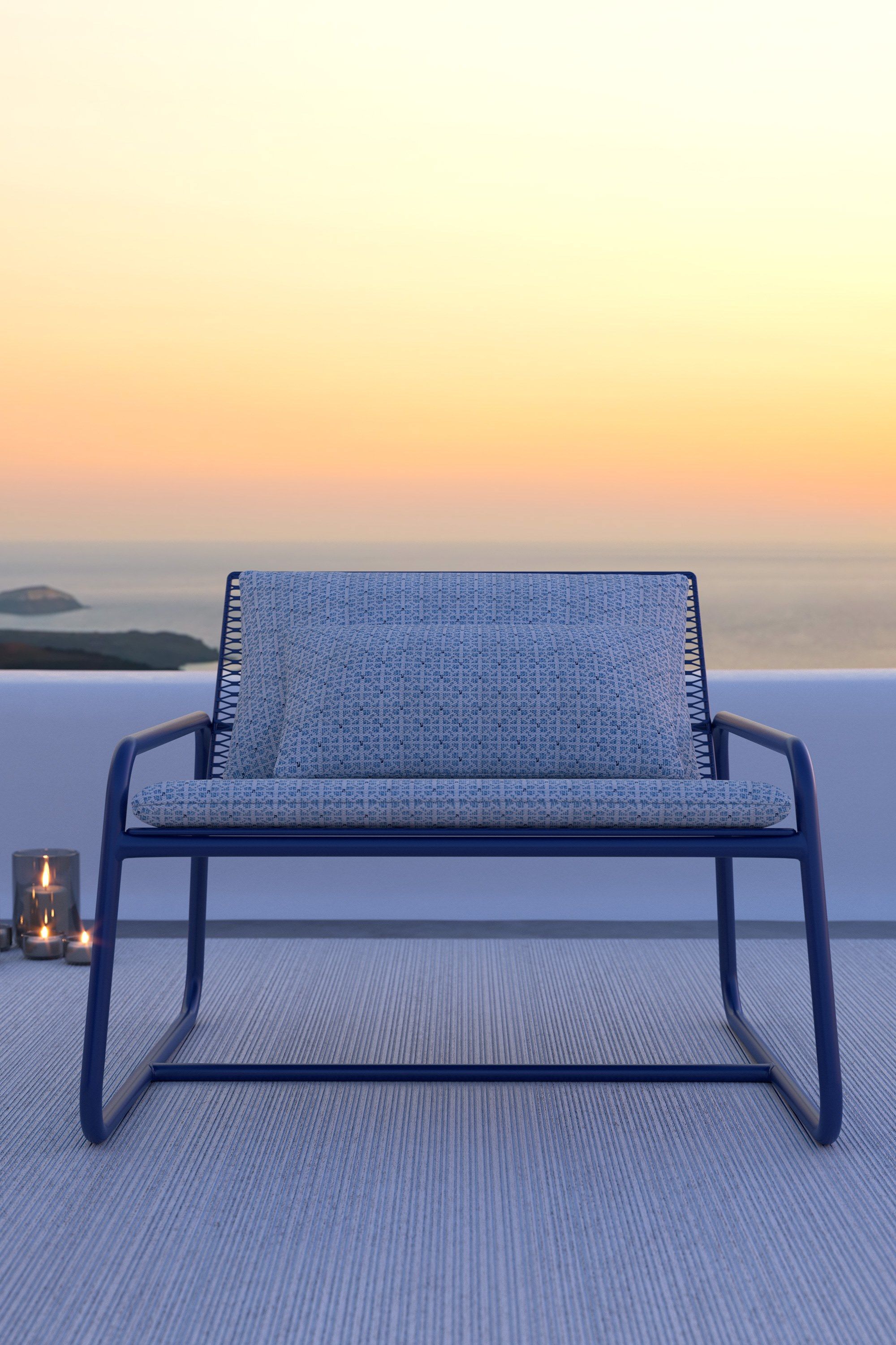 Металлический садовый стул с подлокотниками MEMEDESIGN Лолита ARCH-00027378 - Вид №7