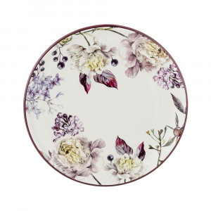 358-1556 Посуда керамическая Тарелка подставочная Пурпур Lefard