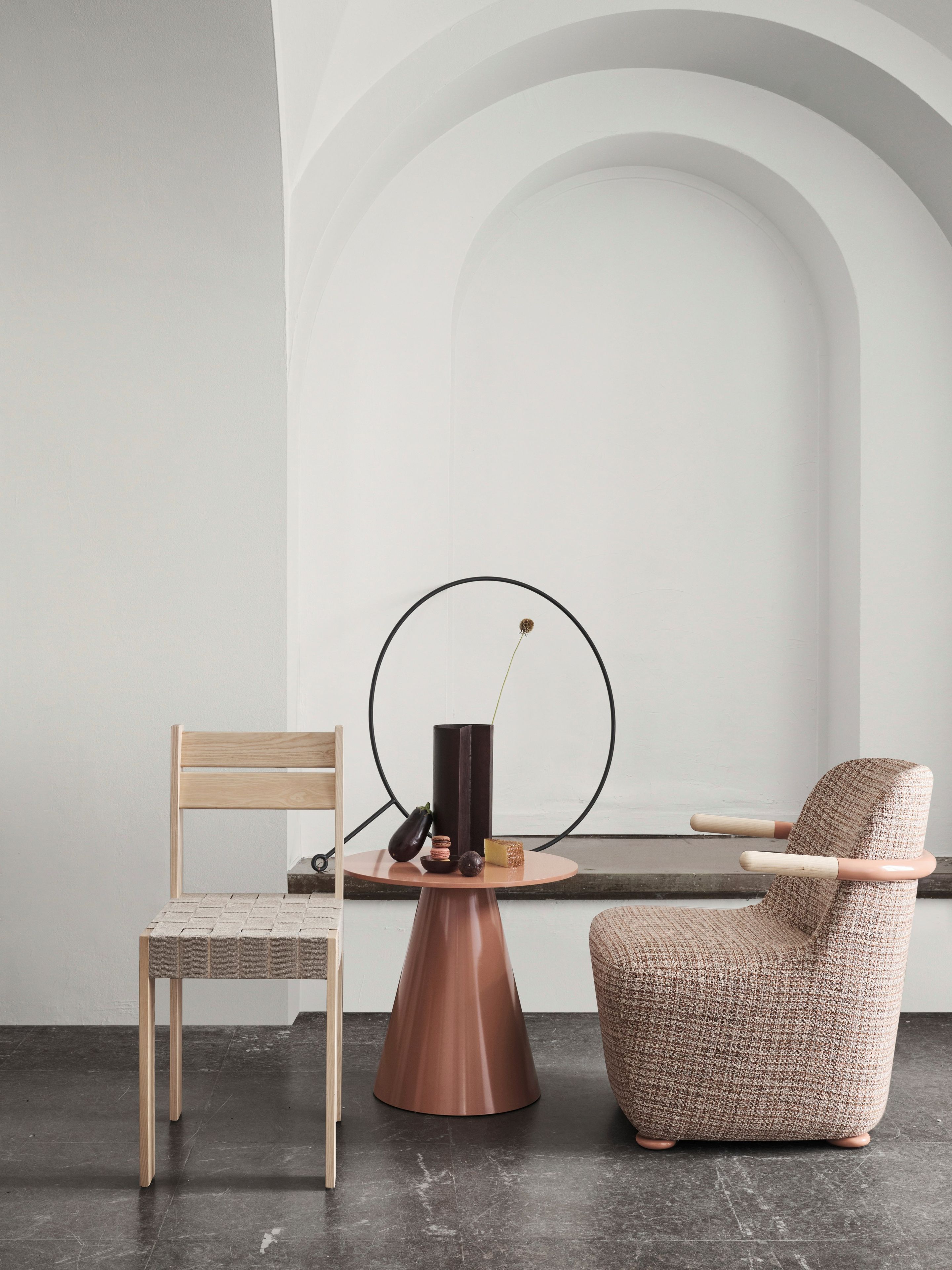 Стул из массива дерева с открытой спинкой Bla Station Momang ARCH-00008018 - Вид №13